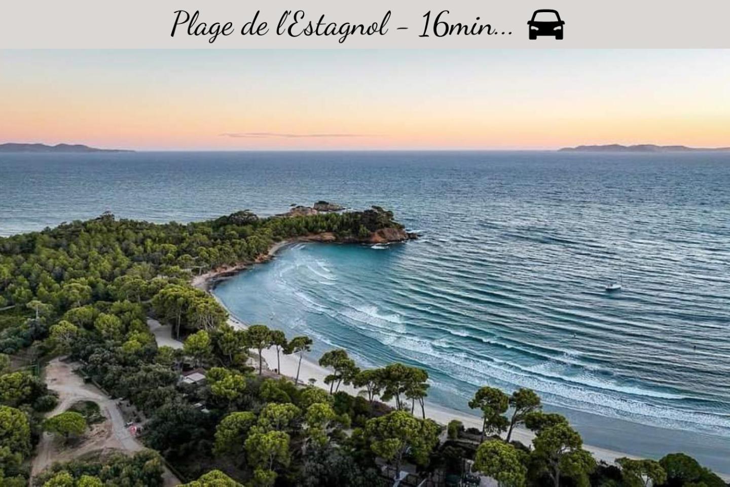 Special Couple - Lit Queen Size - Netflix - Climatisation - Terasse Plein Sud - 2 Min Centre-Ville - 6 Min Mer - Parking Prive - Offre Speciale La Londe-les-Maures ภายนอก รูปภาพ