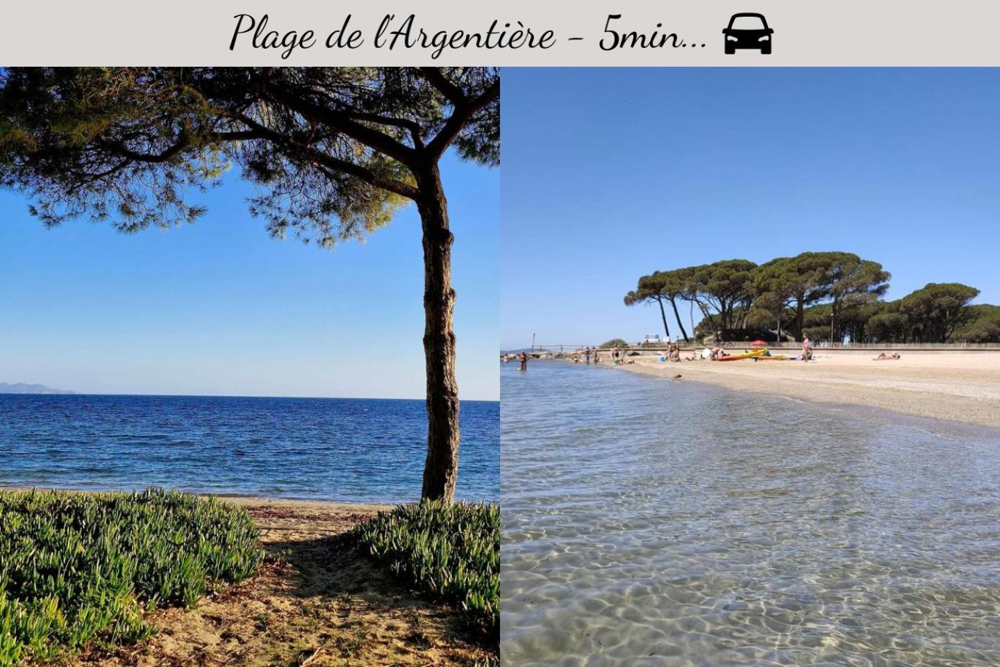 Special Couple - Lit Queen Size - Netflix - Climatisation - Terasse Plein Sud - 2 Min Centre-Ville - 6 Min Mer - Parking Prive - Offre Speciale La Londe-les-Maures ภายนอก รูปภาพ